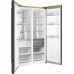 Купить Отдельностоящий холодильник с инвертором Weissgauff WSBS 1036 Inverter NoFrost Premium Сhampagne Glass в интернет-магазине Мега-кухня 4