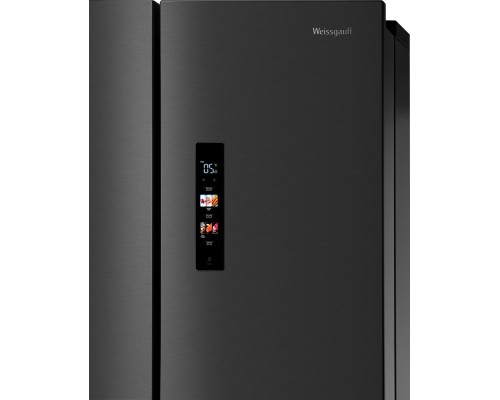 Купить  Отдельностоящий холодильник с инвертором Weissgauff WCD 480 Total NoFrost Inverter Silk Inox Built-in в интернет-магазине Мега-кухня 7