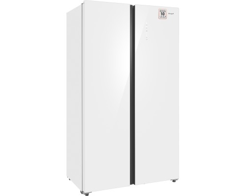 Купить Отдельностоящий холодильник с инвертором Weissgauff WSBS 1036 Inverter NoFrost Premium White Glass в интернет-магазине Мега-кухня 3 Купить Отдельностоящий холодильник с инвертором Weissgauff WSBS 1036 Inverter NoFrost Premium White Glass в интернет-магазине Мега-кухня 3