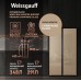 Купить Отдельностоящий холодильник с инвертором Weissgauff WSBS 1036 Inverter NoFrost Premium Сhampagne Glass в интернет-магазине Мега-кухня 14