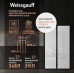 Купить Отдельностоящий холодильник с инвертором Weissgauff WSBS 1036 Inverter NoFrost Premium White Glass в интернет-магазине Мега-кухня 13