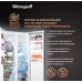 Купить Отдельностоящий холодильник с инвертором Weissgauff WSBS 1036 Inverter NoFrost Premium White Glass в интернет-магазине Мега-кухня 15