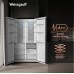 Купить Отдельностоящий холодильник с инвертором Weissgauff WSBS 1036 Inverter NoFrost Premium White Glass в интернет-магазине Мега-кухня 24