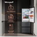 Купить Отдельностоящий холодильник Weissgauff WFD 450 Total NoFrost Inverter Dark Grey Built-in в интернет-магазине Мега-кухня 24