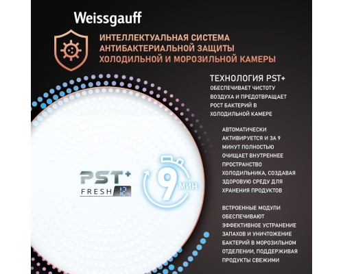 Купить Отдельностоящий холодильник Weissgauff WFD 450 Total NoFrost Inverter Dark Grey Built-in в интернет-магазине Мега-кухня 23 Купить Отдельностоящий холодильник Weissgauff WFD 450 Total NoFrost Inverter Dark Grey Built-in в интернет-магазине Мега-кухня 23