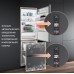 Купить Отдельностоящий холодильник Weissgauff WFD 450 Total NoFrost Inverter Dark Grey Built-in в интернет-магазине Мега-кухня 27