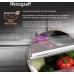 Купить Отдельностоящий холодильник с инвертором Weissgauff WRK 2000 Total NoFrost Inverter Beige Glass в интернет-магазине Мега-кухня 13