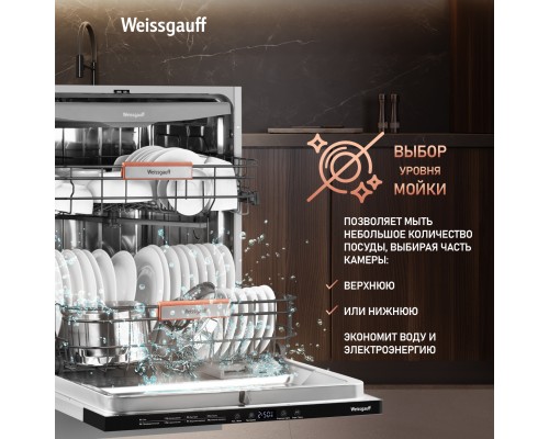 Купить Встраиваемая посудомоечная машина Weissgauff BDW 6038 Infolight в интернет-магазине Мега-кухня 20 Купить Встраиваемая посудомоечная машина Weissgauff BDW 6038 Infolight в интернет-магазине Мега-кухня 20