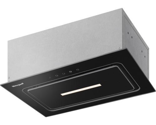 Купить  Кухонная встраиваемая вытяжка Weissgauff Aura 456 Touch Black Glass в интернет-магазине Мега-кухня 1