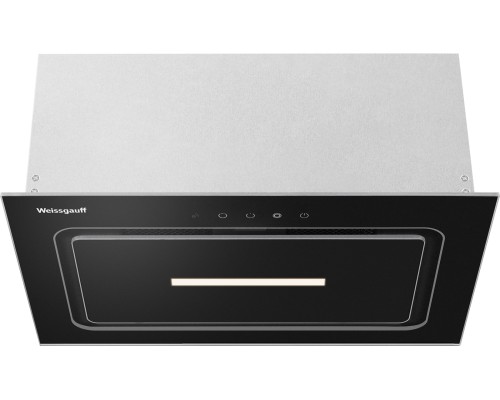 Купить Кухонная встраиваемая вытяжка Weissgauff Aura 456 Touch Black Glass в интернет-магазине Мега-кухня