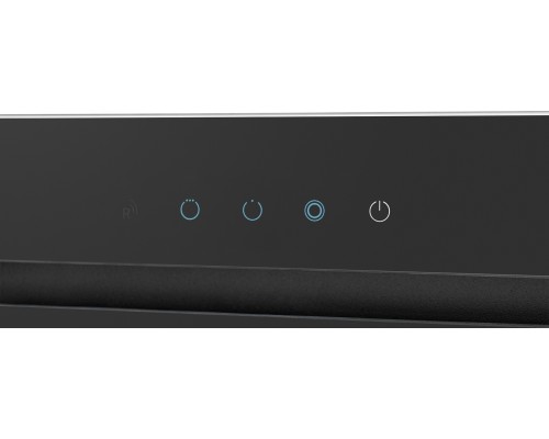 Купить  Кухонная встраиваемая вытяжка Weissgauff Aura 456 Touch Black Glass в интернет-магазине Мега-кухня 4