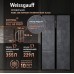 Купить Отдельностоящий холодильник с инвертором Weissgauff WSBS 600 NoFrost Inverter Rock Glass в интернет-магазине Мега-кухня 11