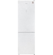 Отдельностоящий холодильник с инвертором Weissgauff  WRK 2000 Total NoFrost Inverter White Rock Glass