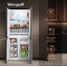 Купить Отдельностоящий холодильник с инвертором Weissgauff WCD 450 Dark Grey NoFrost Inverter в интернет-магазине Мега-кухня 24