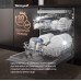 Купить Посудомоечная машина Weissgauff DW 6038 D Dual Wash Silver в интернет-магазине Мега-кухня 15
