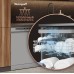 Купить Посудомоечная машина Weissgauff DW 6038 D Dual Wash Silver в интернет-магазине Мега-кухня 21