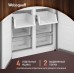 Купить Отдельностоящий холодильник с инвертором Weissgauff WCD 450 WG NoFrost Inverter в интернет-магазине Мега-кухня 24