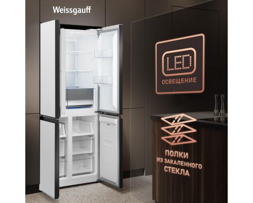 Купить Отдельностоящий холодильник с инвертором Weissgauff WCD 450 WG NoFrost Inverter в интернет-магазине Мега-кухня 27 Купить Отдельностоящий холодильник с инвертором Weissgauff WCD 450 WG NoFrost Inverter в интернет-магазине Мега-кухня 27