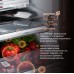 Купить Отдельностоящий холодильник с инвертором Weissgauff WRK 2000 Total NoFrost Inverter Bru Steel Glass в интернет-магазине Мега-кухня 11