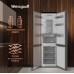 Купить Отдельностоящий холодильник с инвертором Weissgauff WRK 2000 Total NoFrost Inverter Bru Steel Glass в интернет-магазине Мега-кухня 16