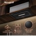 Купить  Кухонная встраиваемая вытяжка Weissgauff Aura 456 Touch Black Glass в интернет-магазине Мега-кухня 9
