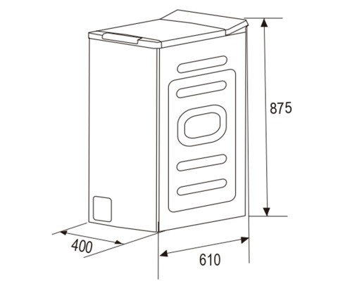 Купить Стиральная машина с вертикальной загрузкой ZUGEL ZWT712 Steam в интернет-магазине Мега-кухня 10 Купить  Стиральная машина с вертикальной загрузкой ZUGEL ZWT712 Steam в интернет-магазине Мега-кухня 10