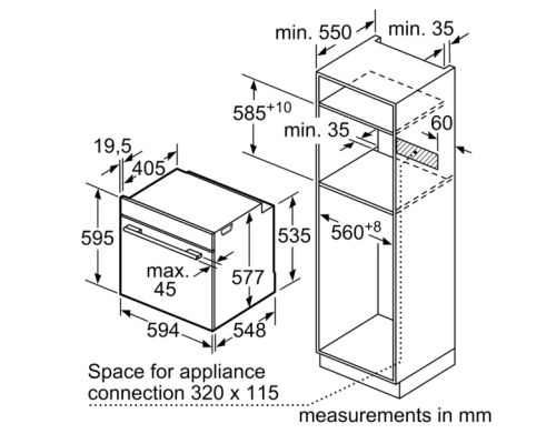 Купить Духовой шкаф Bosch HSG 7584B1 в интернет-магазине Мега-кухня 10 Купить Духовой шкаф Bosch HSG 7584B1 в интернет-магазине Мега-кухня 10