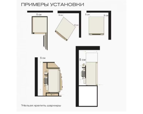 Купить  Мини-бар Meyvel MMA-50B в интернет-магазине Мега-кухня 5