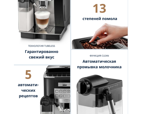 Купить  Кофемашина DeLonghi ECAM 22.360.B в интернет-магазине Мега-кухня 1