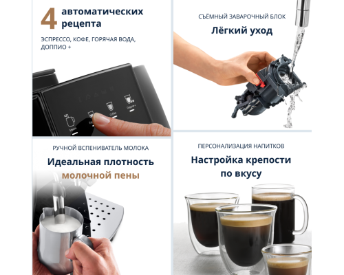 Купить  Кофемашина DeLonghi ECAM220.21.B S11 в интернет-магазине Мега-кухня 2