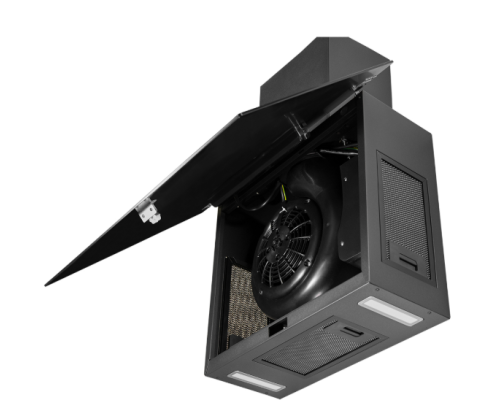 Купить  Наклонная кухонная вытяжка Millen MKHG 602 BL в интернет-магазине Мега-кухня 3