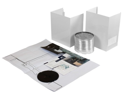 Купить  Наклонная кухонная вытяжка Millen MKHG 602 WH в интернет-магазине Мега-кухня 7