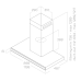 Купить  Вытяжка Elica Element BLMAT/A/90 в интернет-магазине Мега-кухня 1
