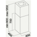 Купить  Вытяжка Falmec Mira(Plus) Black Isola 40 (800) в интернет-магазине Мега-кухня 3