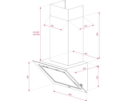Купить Вытяжка Teka DLV 68660 TOS LONDON BRICK в интернет-магазине Мега-кухня 8 Купить Вытяжка Teka DLV 68660 TOS LONDON BRICK в интернет-магазине Мега-кухня 8