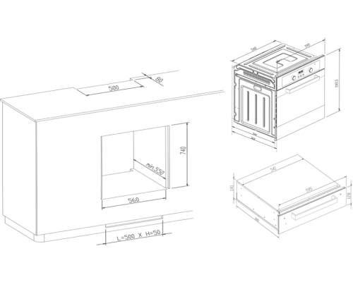 Купить  Встраиваемый подогреватель для посуды VARD VAM14B в интернет-магазине Мега-кухня 3
