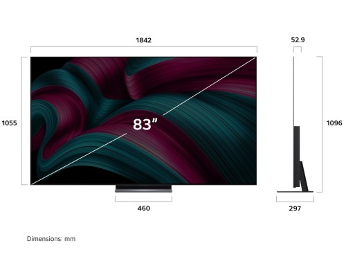 Купить  Телевизор LG OLED83C5RLA.ARUG в интернет-магазине Мега-кухня 2