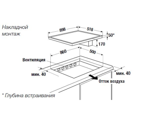 Купить Индукционная варочная панель с вытяжкой Kuppersbusch KMI 9800.0 SR в интернет-магазине Мега-кухня 2 Купить Индукционная варочная панель с вытяжкой Kuppersbusch KMI 9800.0 SR в интернет-магазине Мега-кухня 2