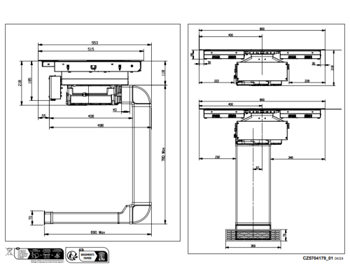 Купить Варочная панель De Dietrich DPH4840BT в интернет-магазине Мега-кухня 3 Купить Варочная панель De Dietrich DPH4840BT в интернет-магазине Мега-кухня 3