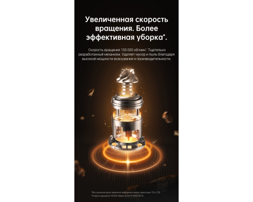 Купить  Вертикальный беспроводной пылесос Dreame T30 в интернет-магазине Мега-кухня 9