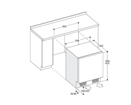 Купить  Холодильник Gaggenau RC200-203 в интернет-магазине Мега-кухня 1