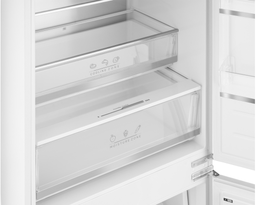 Купить  Встраиваемый холодильник с инвертором Weissgauff WRKI 1970 Total NoFrost Inverter Premium Ecofresh Inox в интернет-магазине Мега-кухня 8