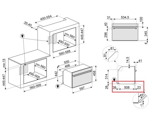 Купить Встраиваемая микроволновая печь Smeg SO4301M0N в интернет-магазине Мега-кухня 2 Купить Встраиваемая микроволновая печь Smeg SO4301M0N в интернет-магазине Мега-кухня 2
