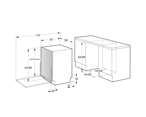 Купить  Посудомоечная машина Gorenje GV693A65AD в интернет-магазине Мега-кухня 7