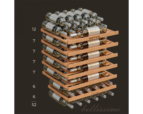 Купить  Винный шкаф Meyvel MV52PRO-KBB1 в интернет-магазине Мега-кухня 1