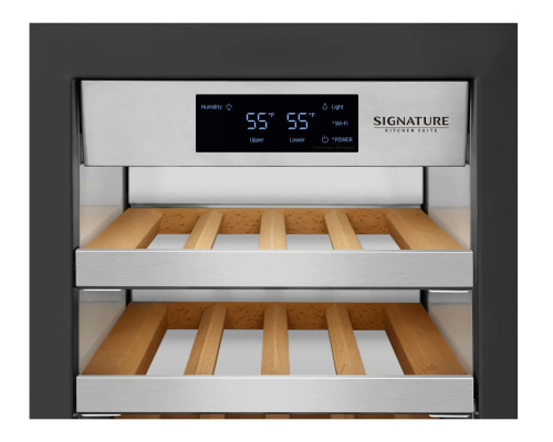 Купить Встраиваемый винный шкаф Signature Kitchen Suite SKSCW182RP под навеску фасадов в интернет-магазине Мега-кухня 2 Купить Встраиваемый винный шкаф Signature Kitchen Suite SKSCW182RP под навеску фасадов в интернет-магазине Мега-кухня 2
