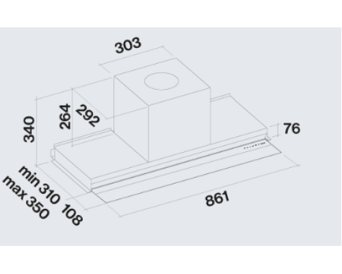 Купить Вытяжка Falmec VIRGOLA NO-DROP TOUCH 90 в интернет-магазине Мега-кухня 6 Купить Вытяжка Falmec VIRGOLA NO-DROP TOUCH 90 в интернет-магазине Мега-кухня 6