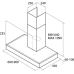 Купить  Вытяжка без купола Jetair POLA P 60 IX в интернет-магазине Мега-кухня 1