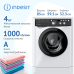 Купить  Стиральная машина Indesit MyTime EWUD 4105 BK CIS белый в интернет-магазине Мега-кухня 2