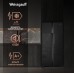 Купить  Отдельностоящий холодильник с инвертором Weissgauff WSBS 500 Inverter NoFrost Black Glass в интернет-магазине Мега-кухня 11